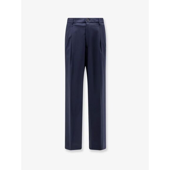 Amaranto Men Virgin Wool Blend Trousers